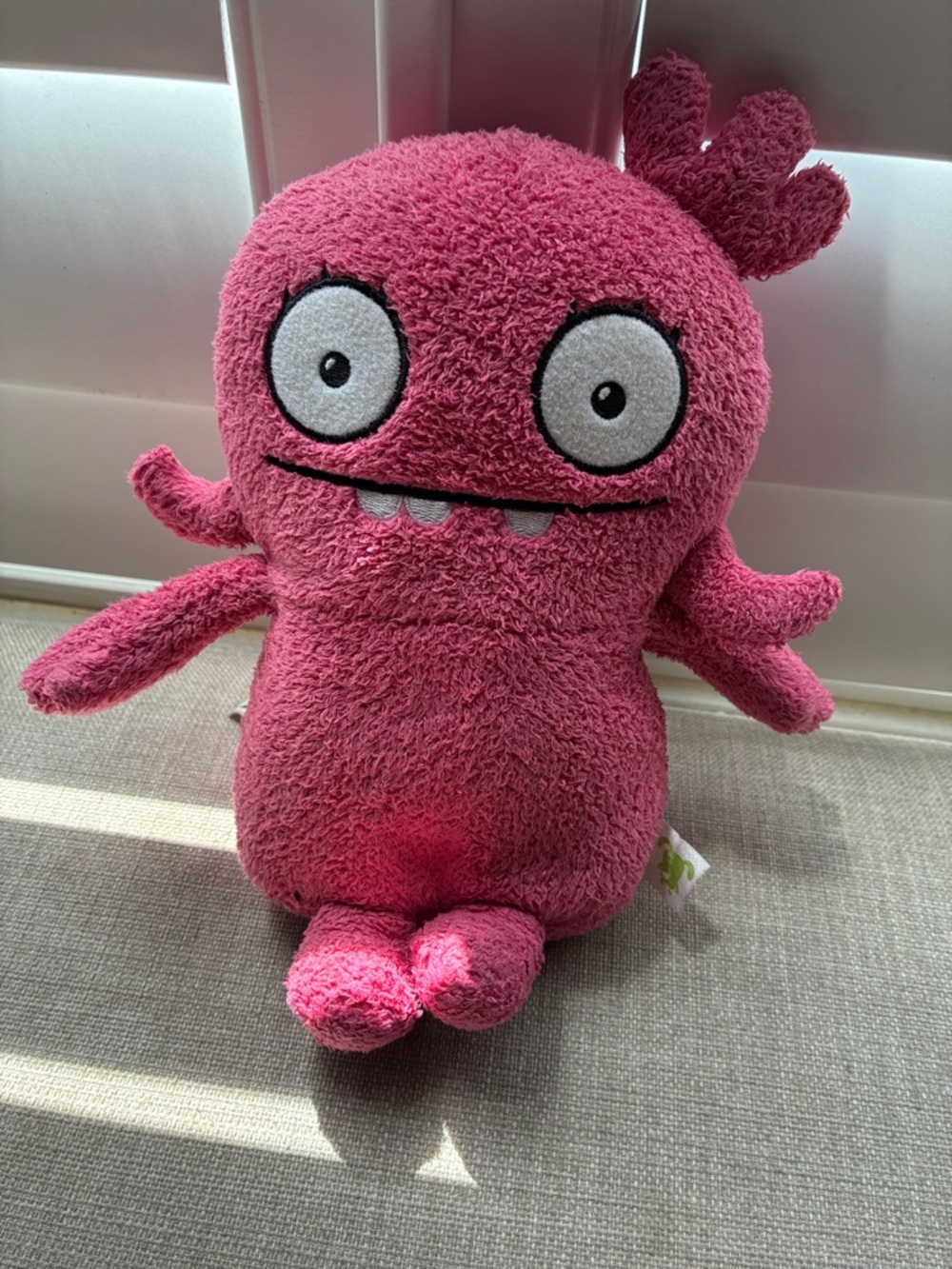Moxy, the pink protagonist Ugly dolls
